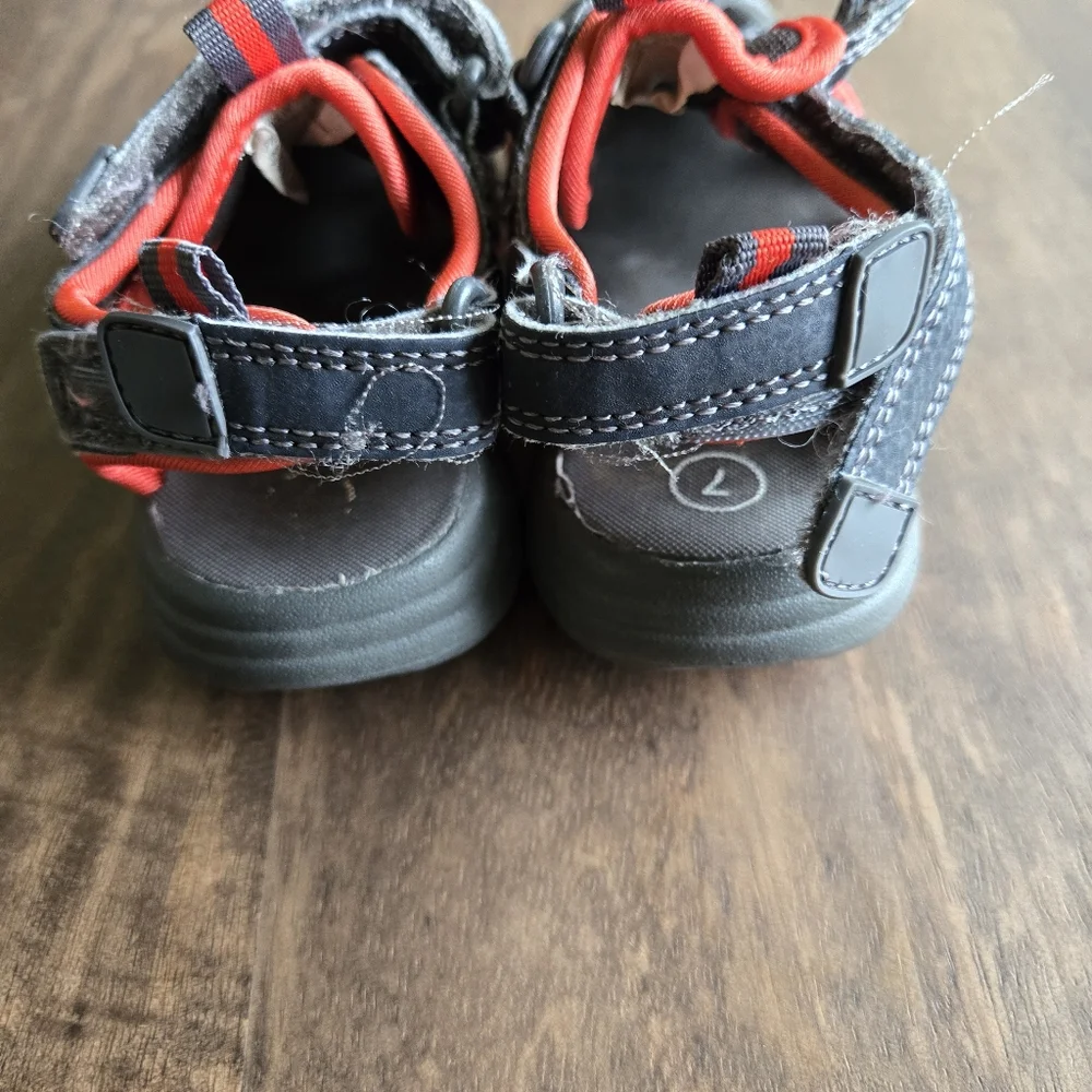Carter's Gray and Orange Water Shoes for Outdoor Adventures